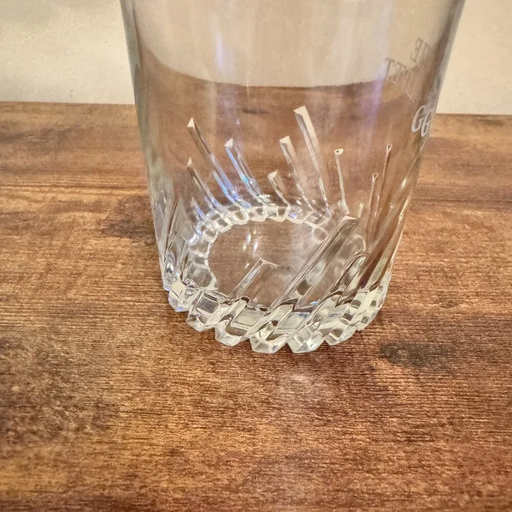 The Glenlivet Etched Rocks Glasses Set of 2 - Whisky Cocktail Glasses